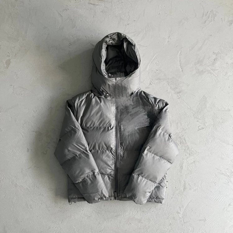 Ts tsl tiger head detachable hooded jacket