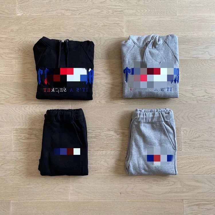 Trapstar black and grey