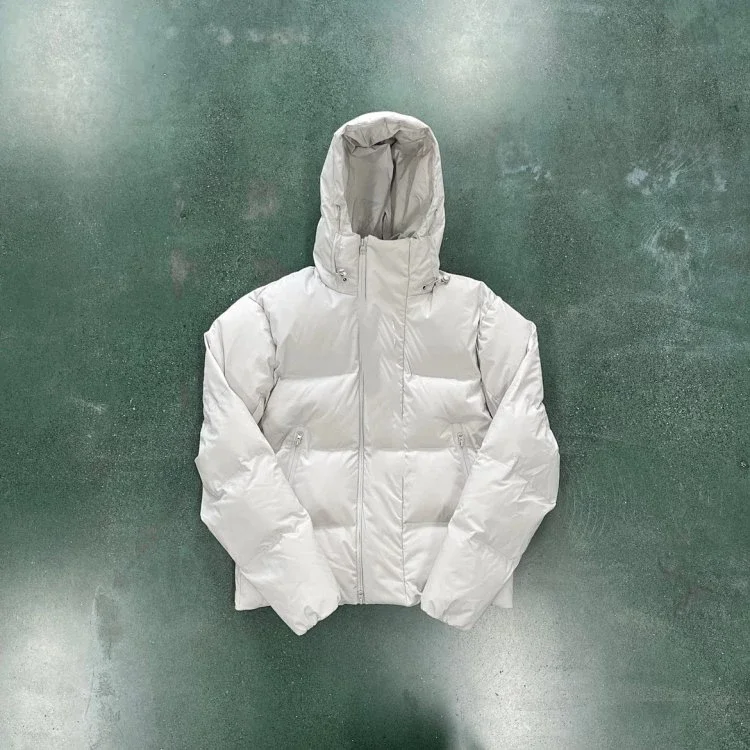 Moncler White Down J
