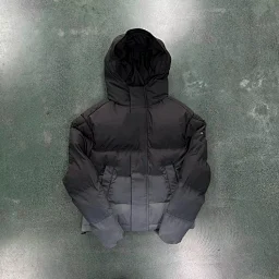 thumbnail for 男士门襟绣花2.0夹克-黑灰渐变