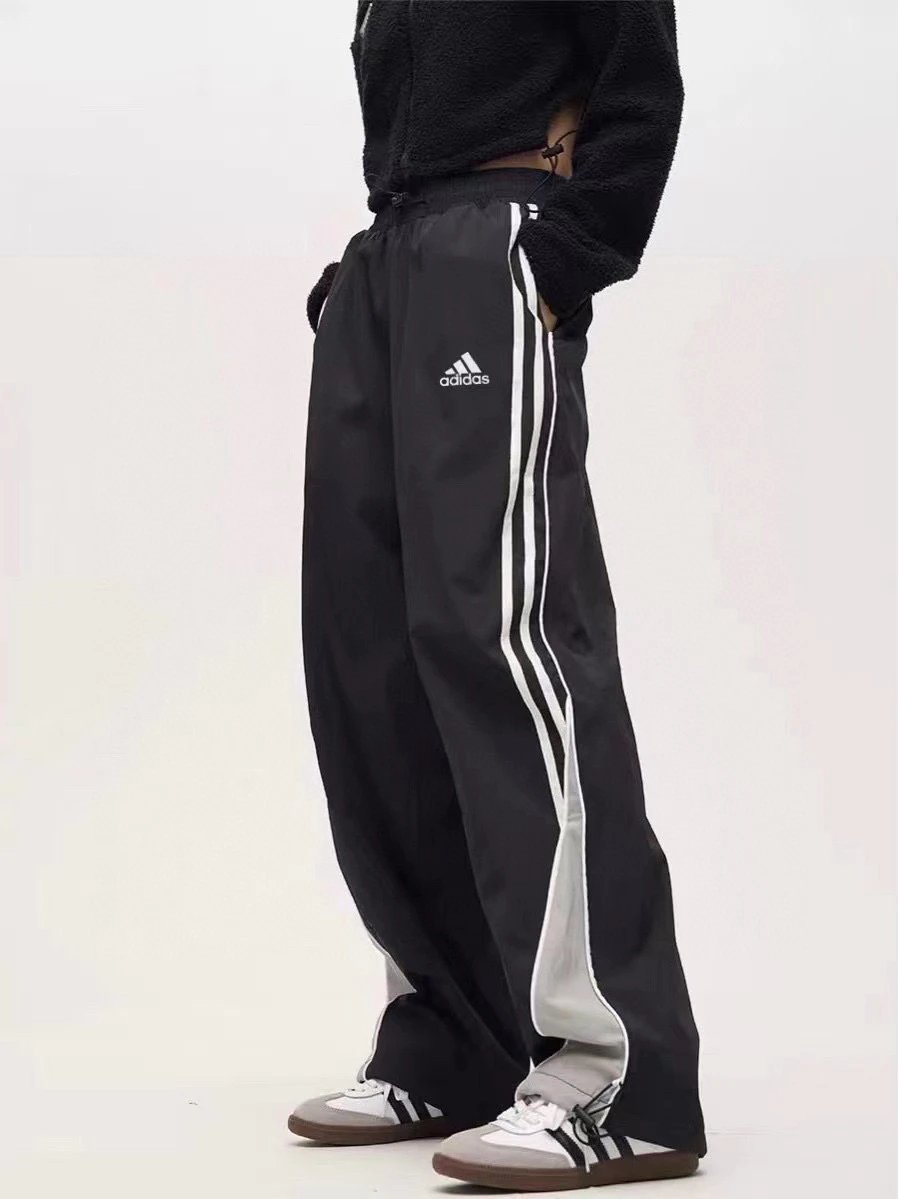 Adidas Striped Cargo Pants Couple Edition