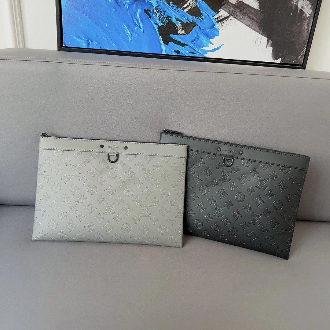 Item: 121411TX DISCOVERY handbags clutch bag printed envelope bag clip bag with exquisite inlay fine work, physical shooting original original fabrics with small ticket 🧾 dust bag 34 x