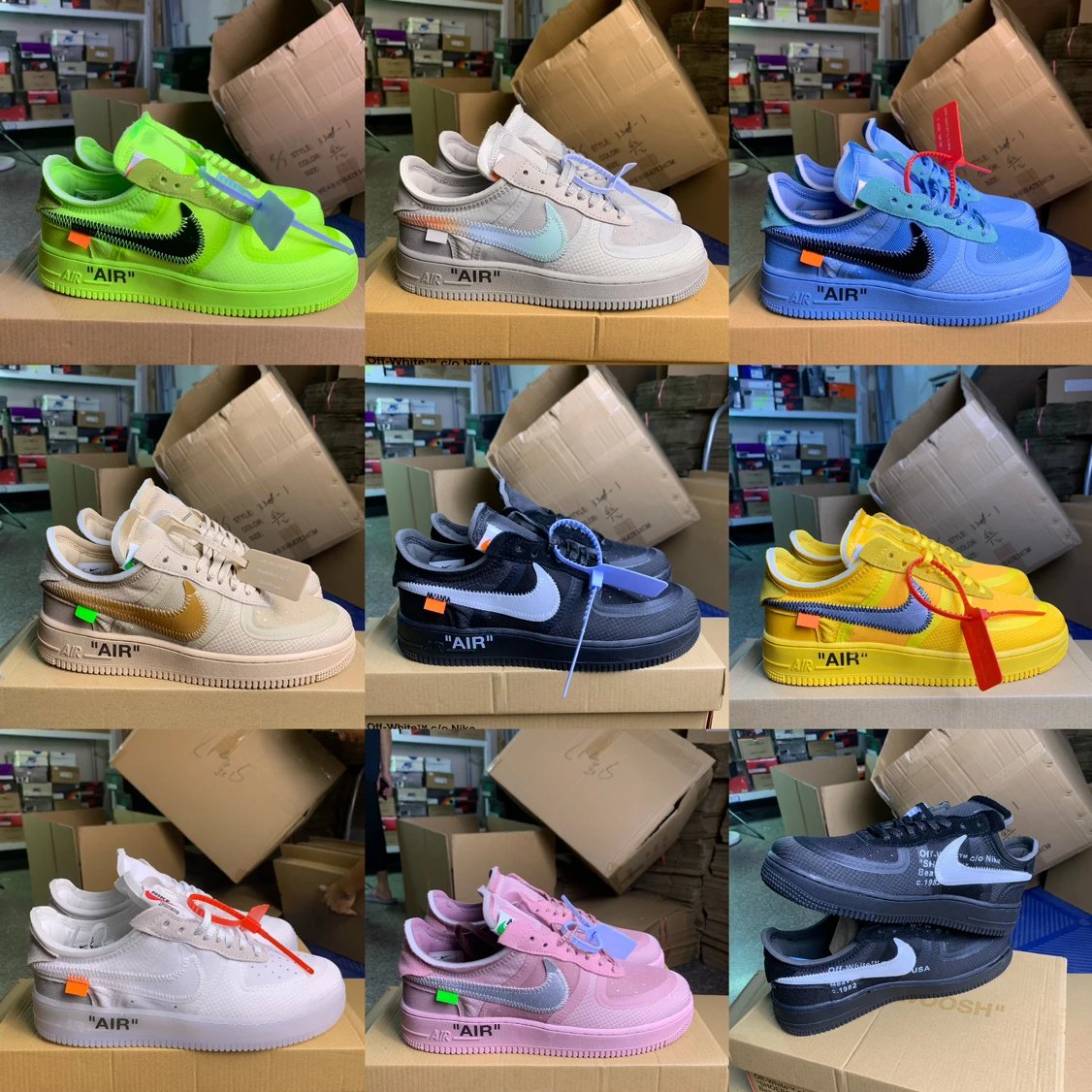 PD Batch/OFF-WHITE A-F A1 Low 'Volt' OW Collaboration