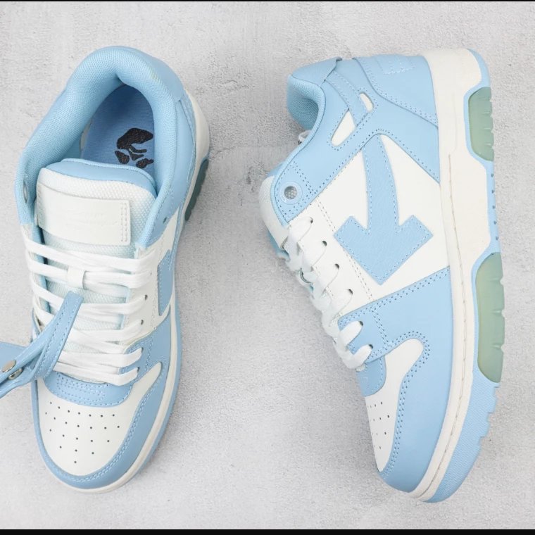 White & Blue