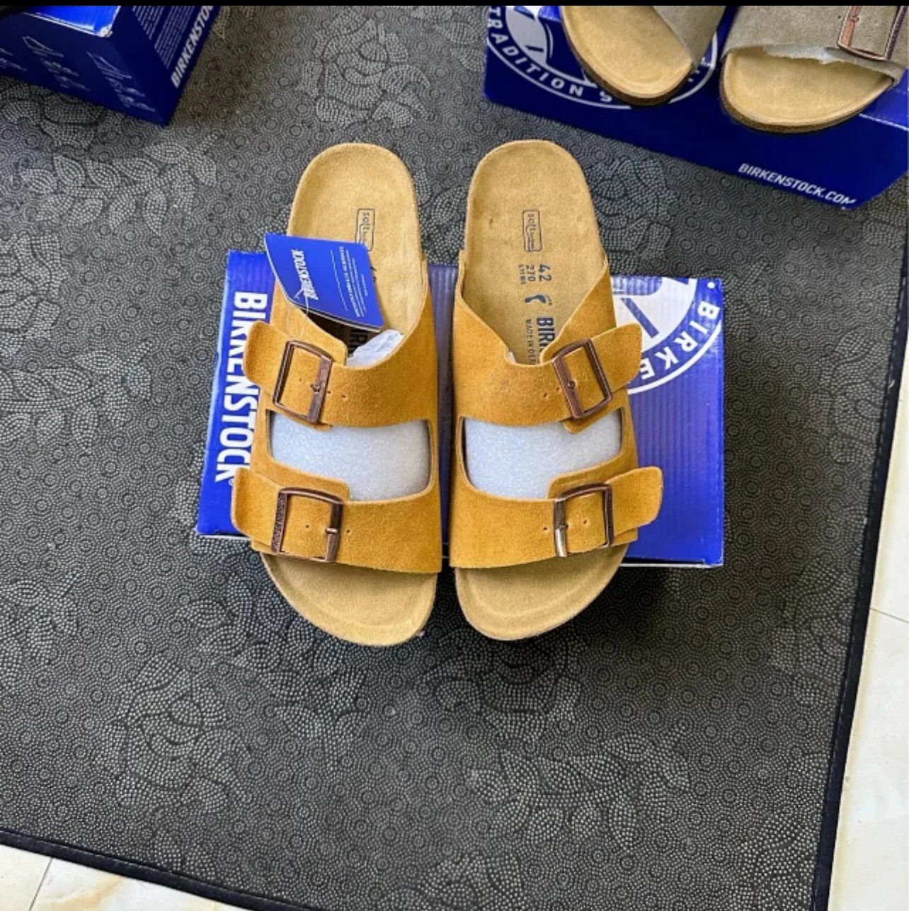Two-Strap Sandal Brown