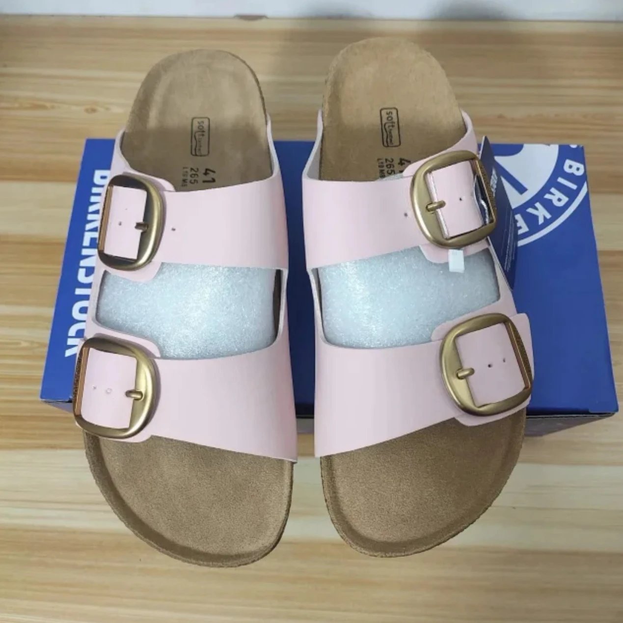 Two-Strap Sandal Pink