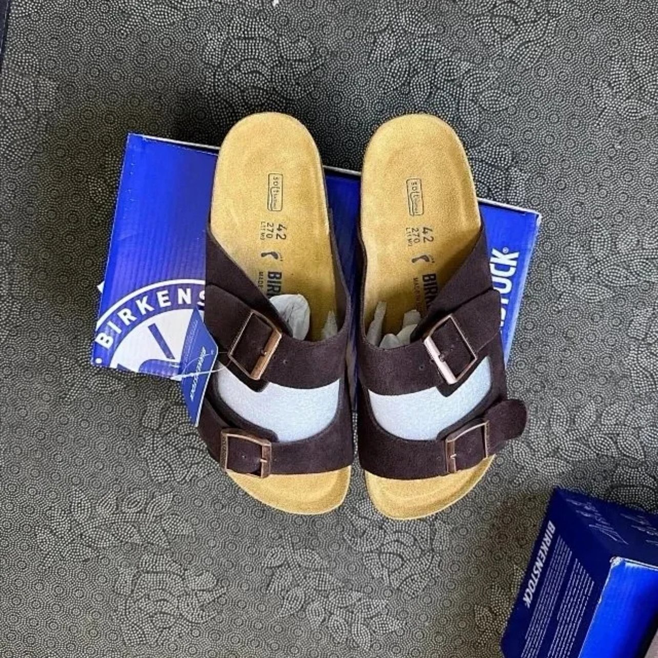 Two-Strap Sandal Mocha