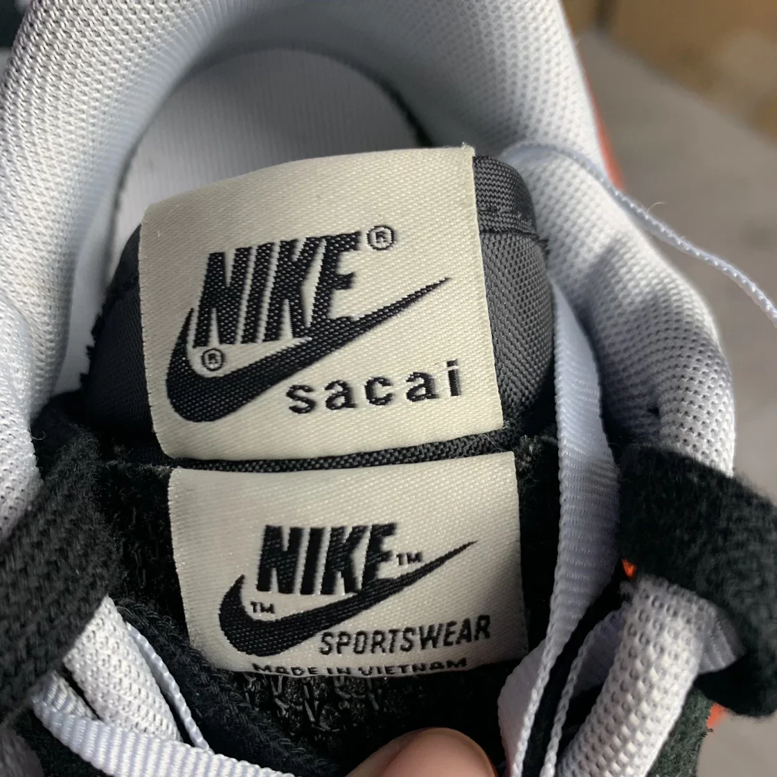 Sacai x Nke Vaporwaffle华夫三代3代sacai3.0黑白正确高版本 Sacai x Nke Vaporwaffle华夫三代3代sacai3.0黑白正确高版本
