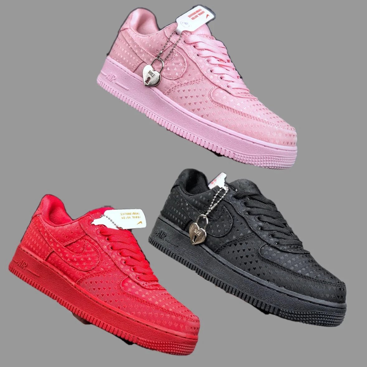 Nike Air Force 1 Shadow Black Bow Casual Sneakers
