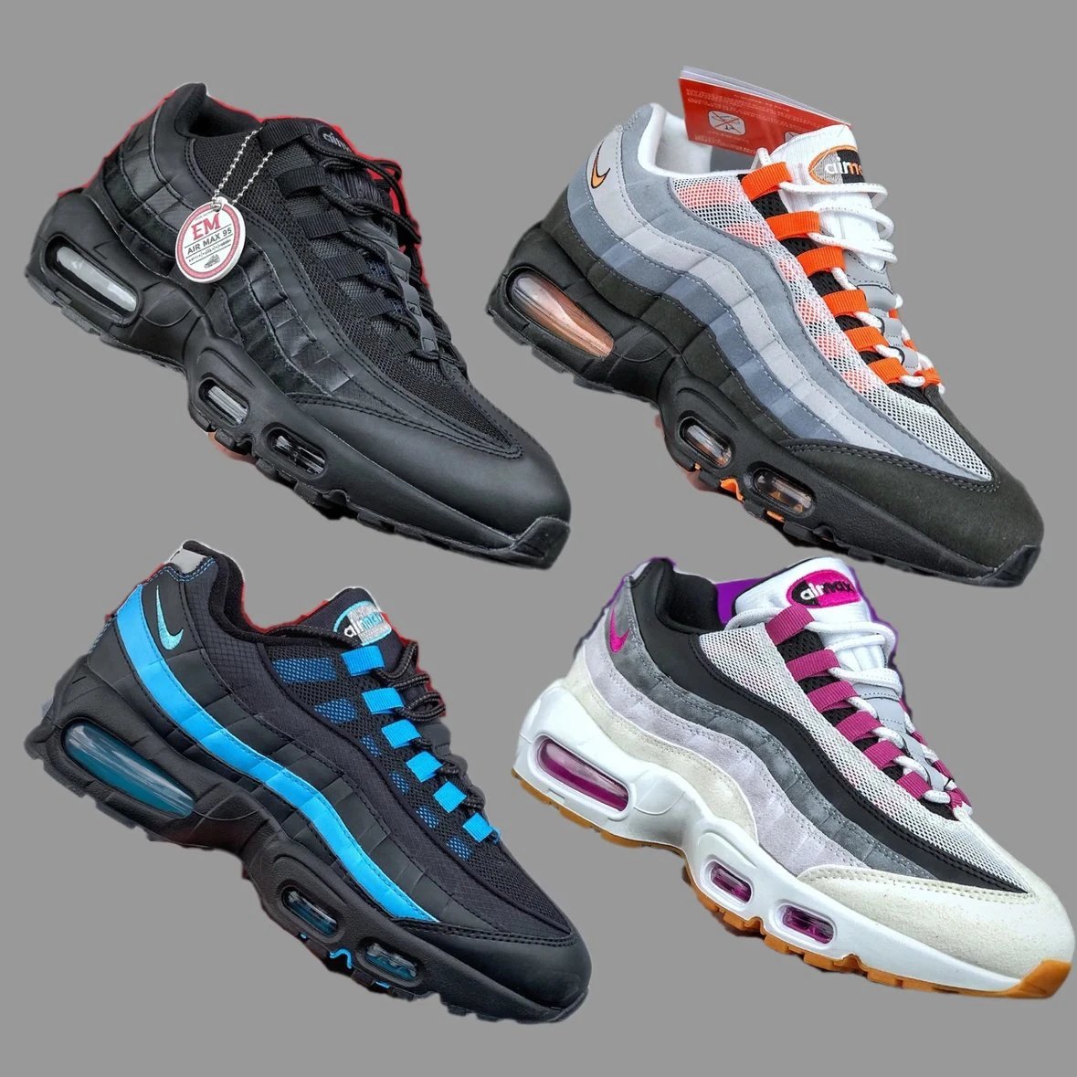Nike Air Max 95 Unisex Cushioning Running Shoes