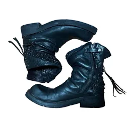 thumbnail for [Pre-sale Open] Phantom Troupe Independent K-Style Lace-Up Boots Shipped in About One Month