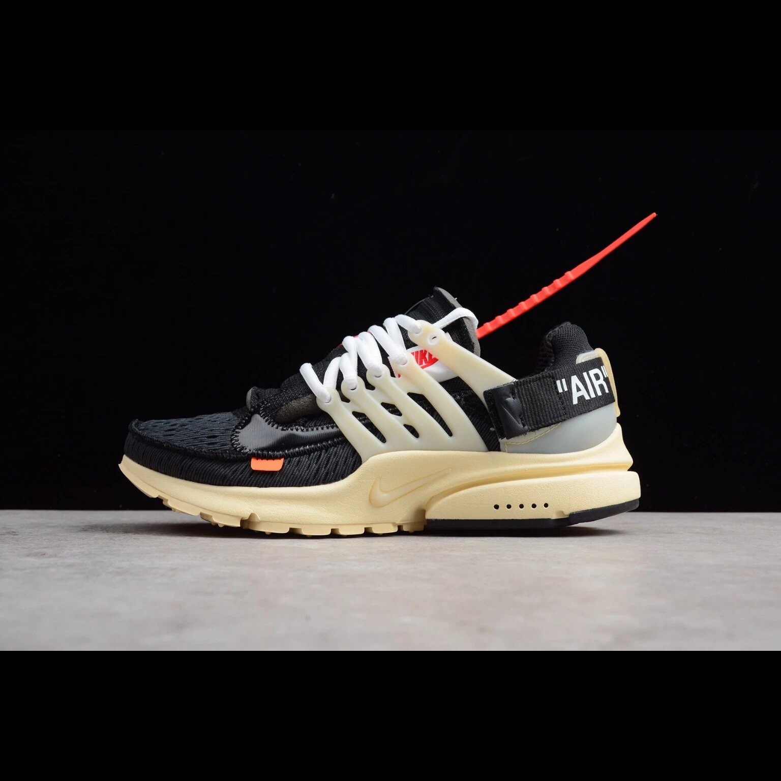 OFF-WHITE Nike Air Presto2.0 OW presto联名黑白跑鞋 AA3830-001