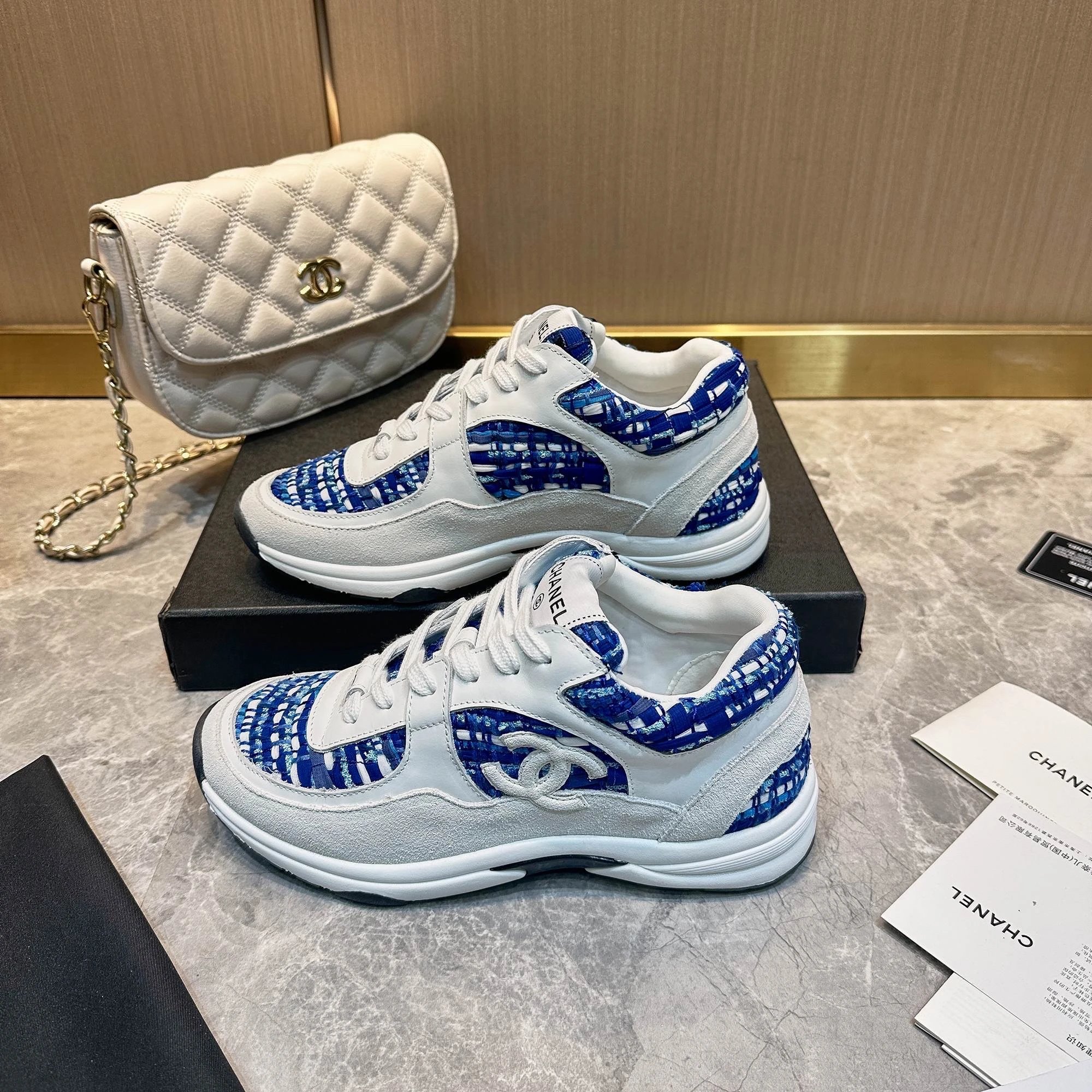 Chanel Sneakers Mesh platform — As shown in Figure 30
