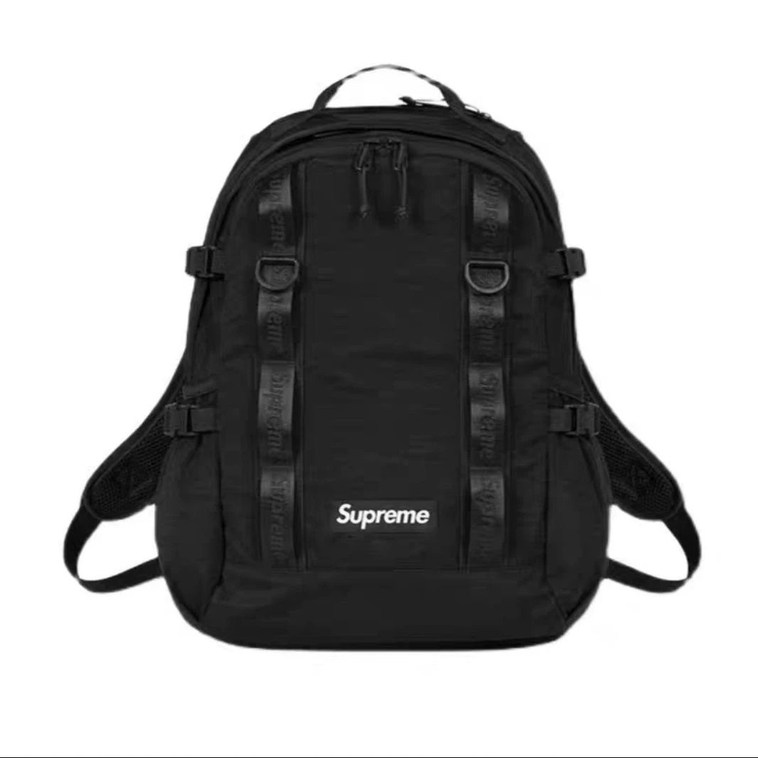 20SS双肩包户外休闲男女学生大容量书包20FW豹纹旅行双肩背包 5