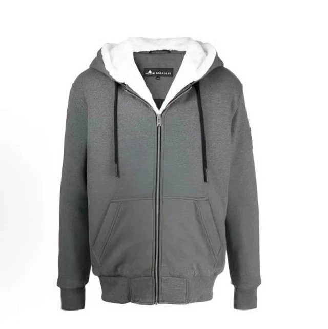 Grey white fur