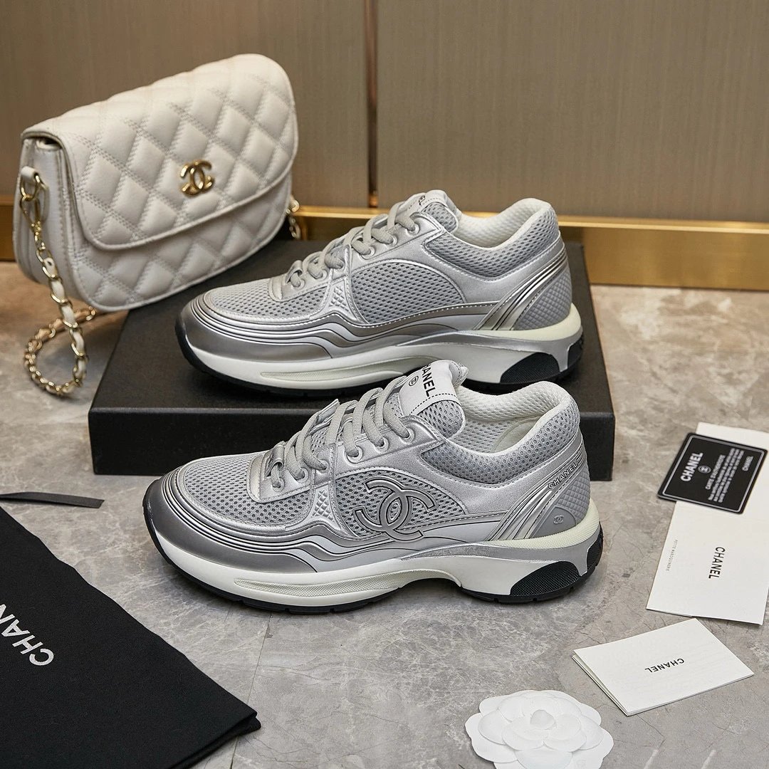 Chanel Sneakers Mesh platform — As shown in Figure 9
