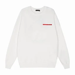 thumbnail for PRDD's red striped crewneck jumper