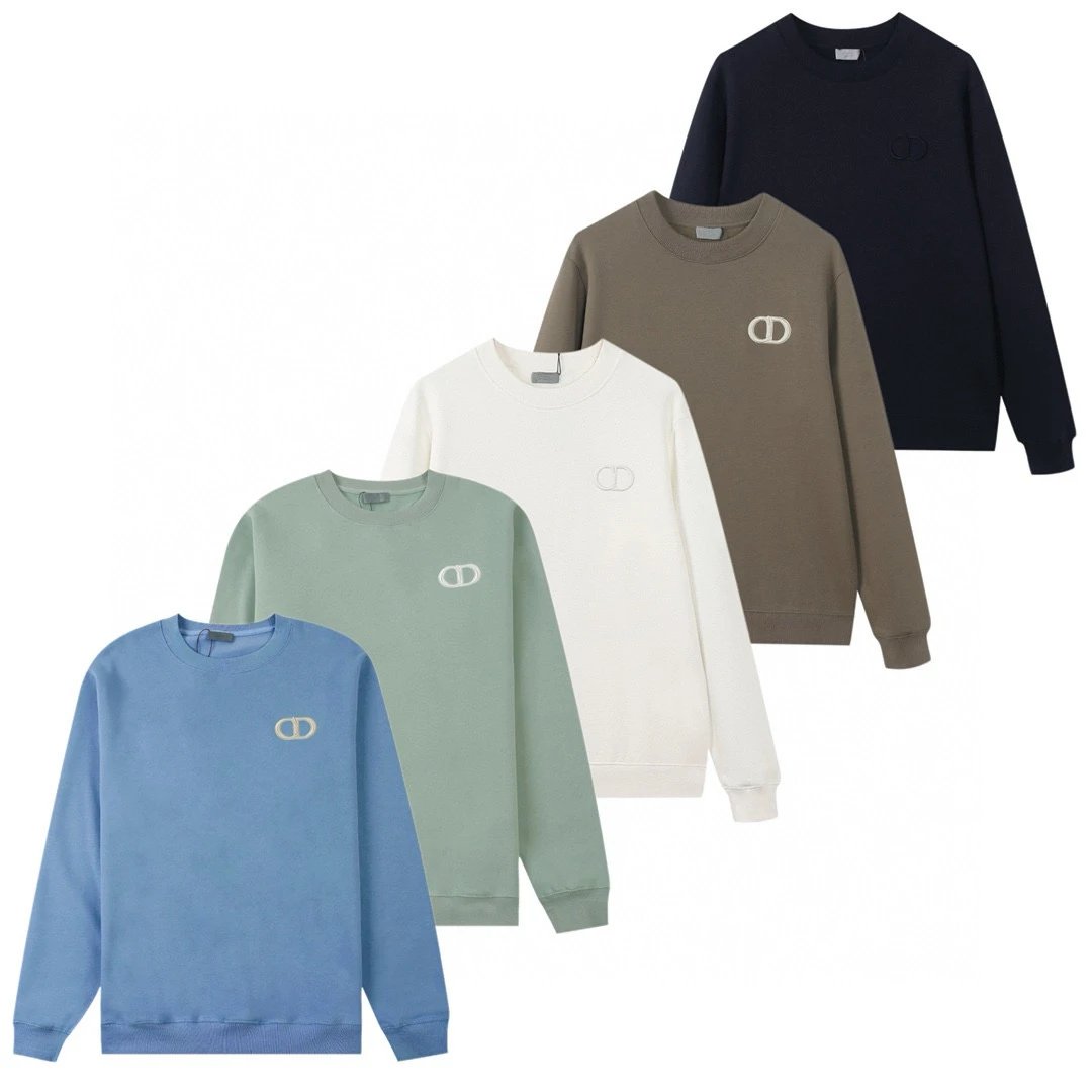 D 刺绣logo 连帽卫衣 圆领卫衣 3