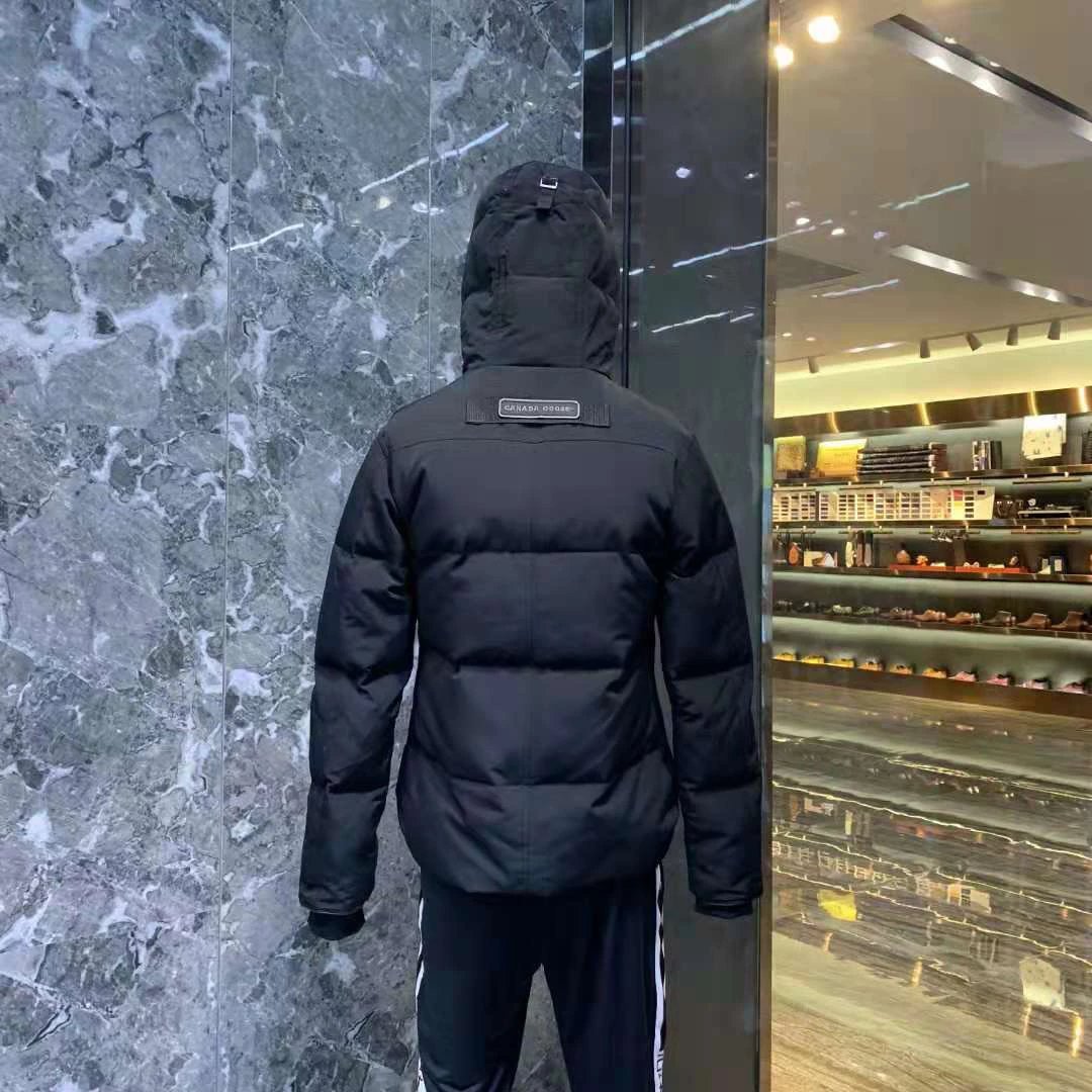 品质 Canad Goose 内纯鸭绒防水工艺布料大牌YKK双拉链头 2