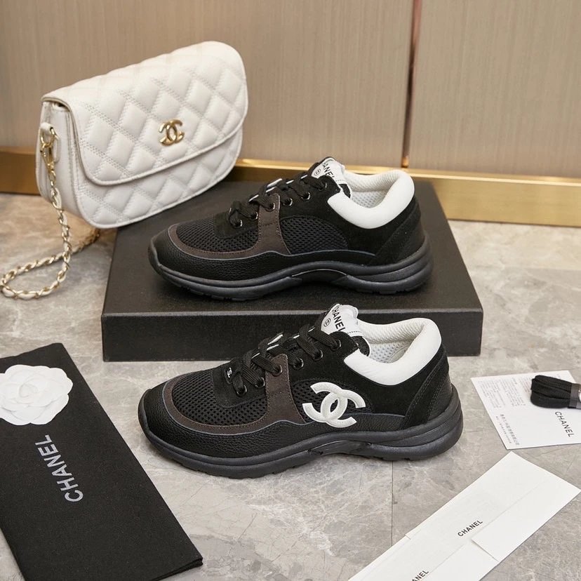 Chanel Sneakers Mesh platform — As shown in Figure 11