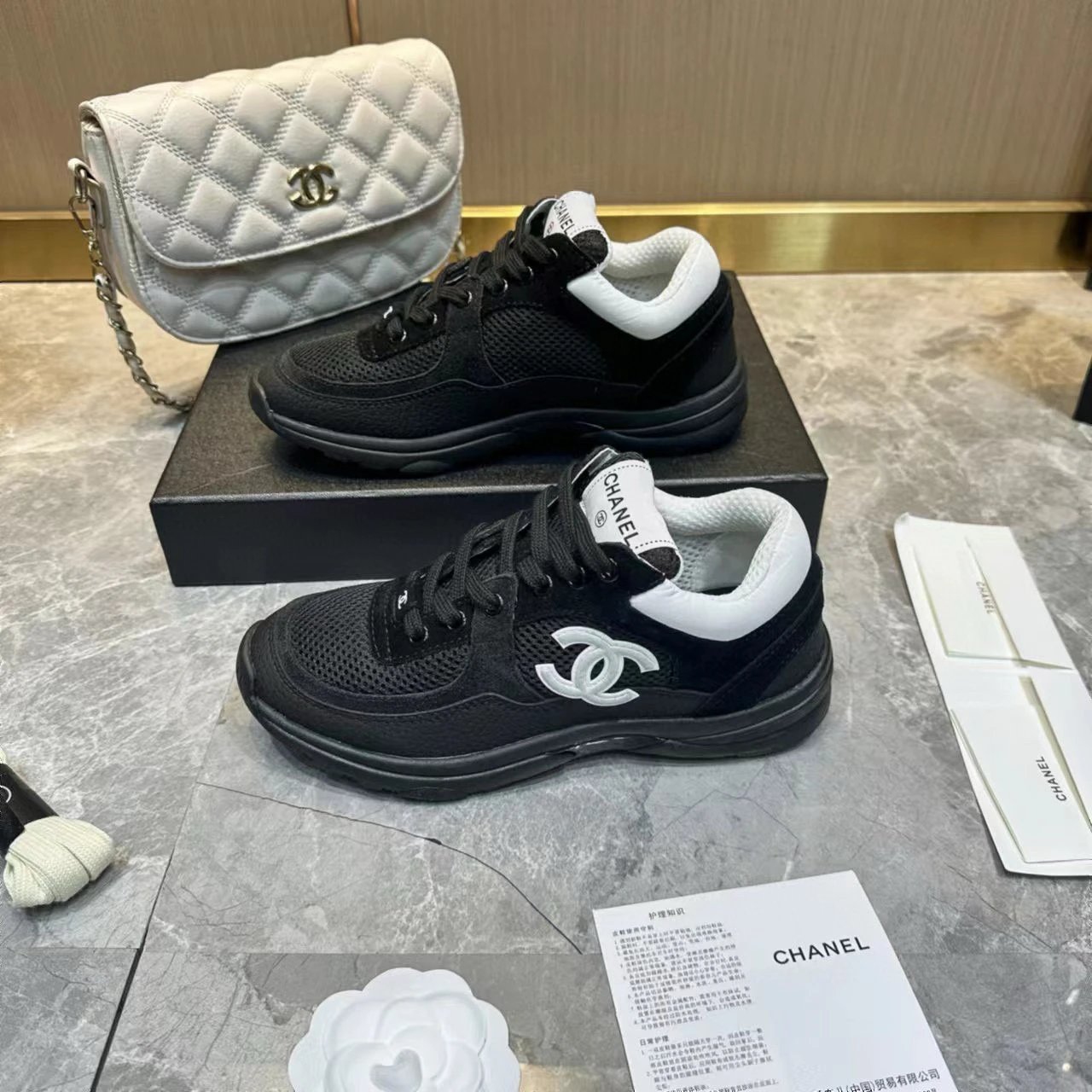 Chanel Sneakers Mesh platform — As shown in Figure 13