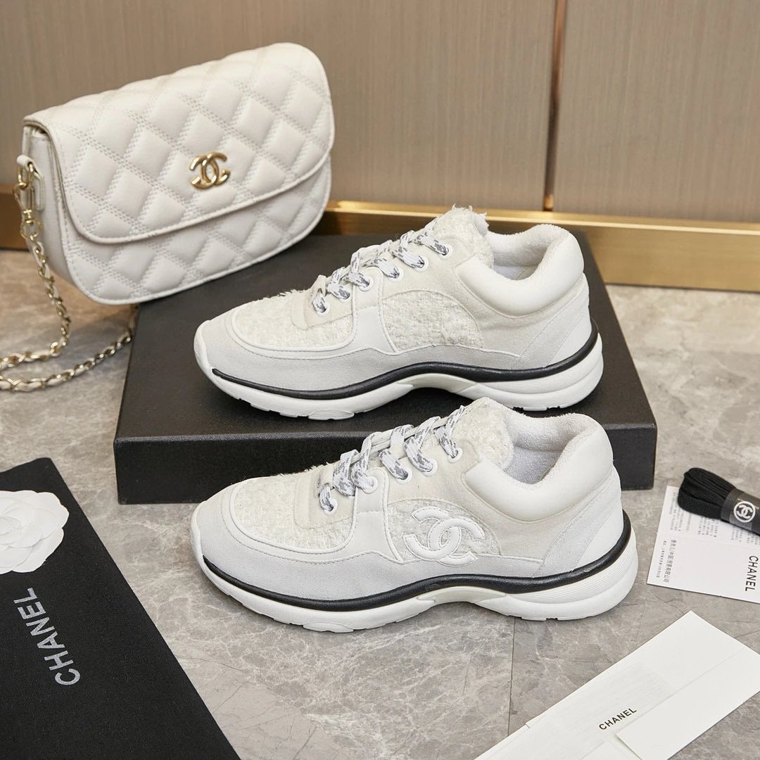 Chanel Sneakers Mesh platform — As shown in Figure 20