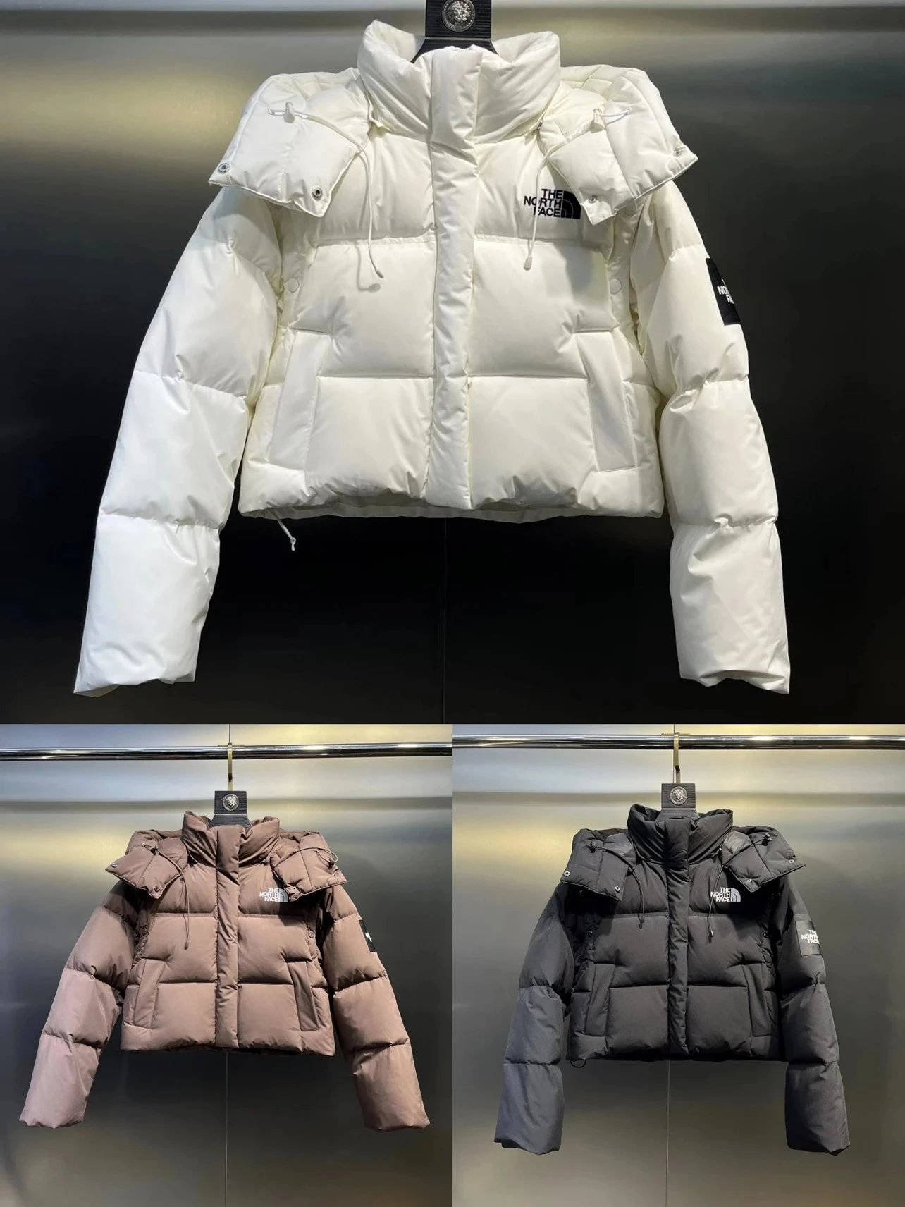 北面north face 可拆卸脱袖新款短款羽绒服  保暖性极佳 #穿着又暖和的羽绒服 好纠结😐哪个颜色都好看[哭惹R] #北面羽绒服 #北面短款羽绒服 #羽绒服推荐  三标齐全