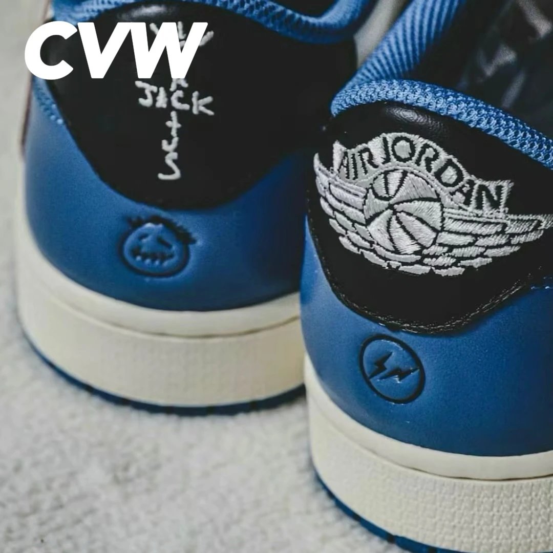 618 CVW independently customized AJ1 inverted hook low top 2.0 Lightning Fujiwara Hiroshi [Click to bookmark and launch promotion] Fragment Low