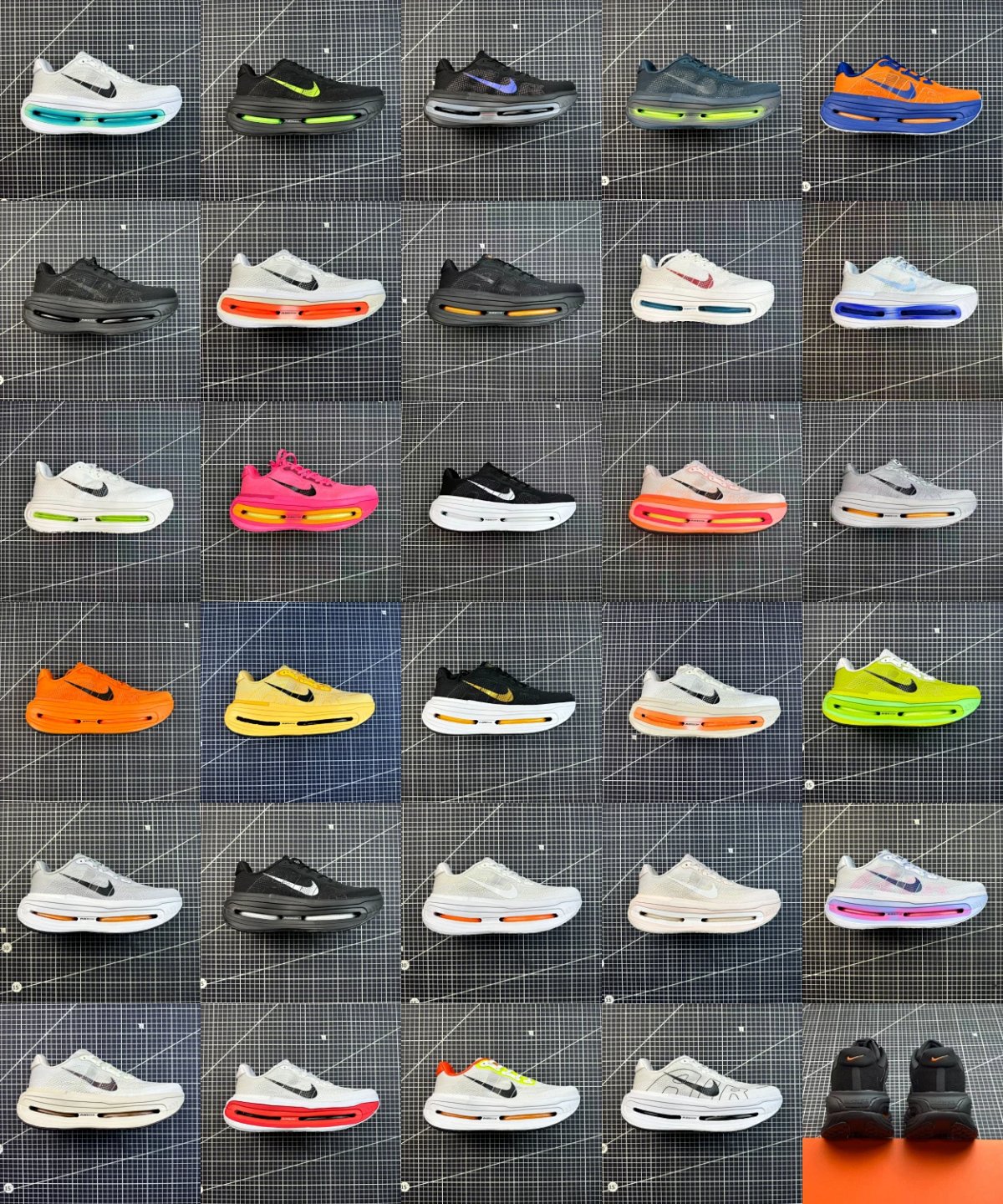 Nike Air Zoom Type White / Orange / Neon Yellow Running Shoes product detail 2 in Litbuy spreadsheet finds