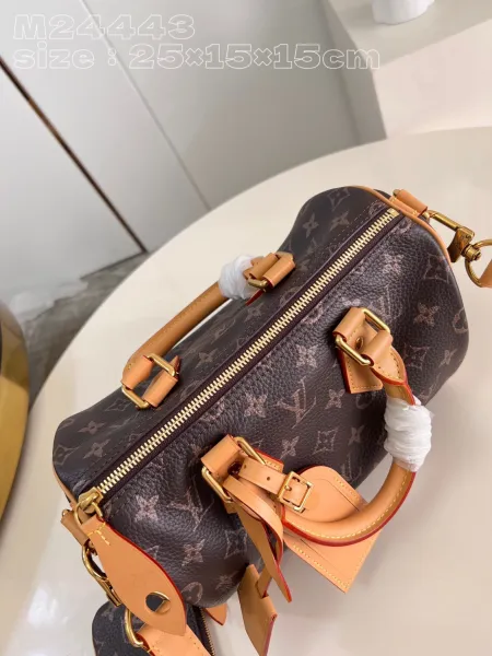 Louis Vuitton Monogram Canvas & Taurillon Leather Backpack Beige / Brown - 12