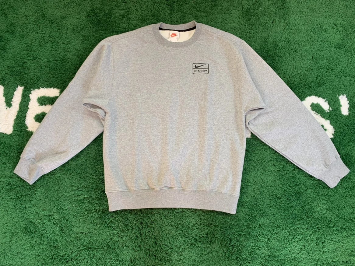 Nike Sportswear Crewneck Sweatshirt Gray Hoodie - 41