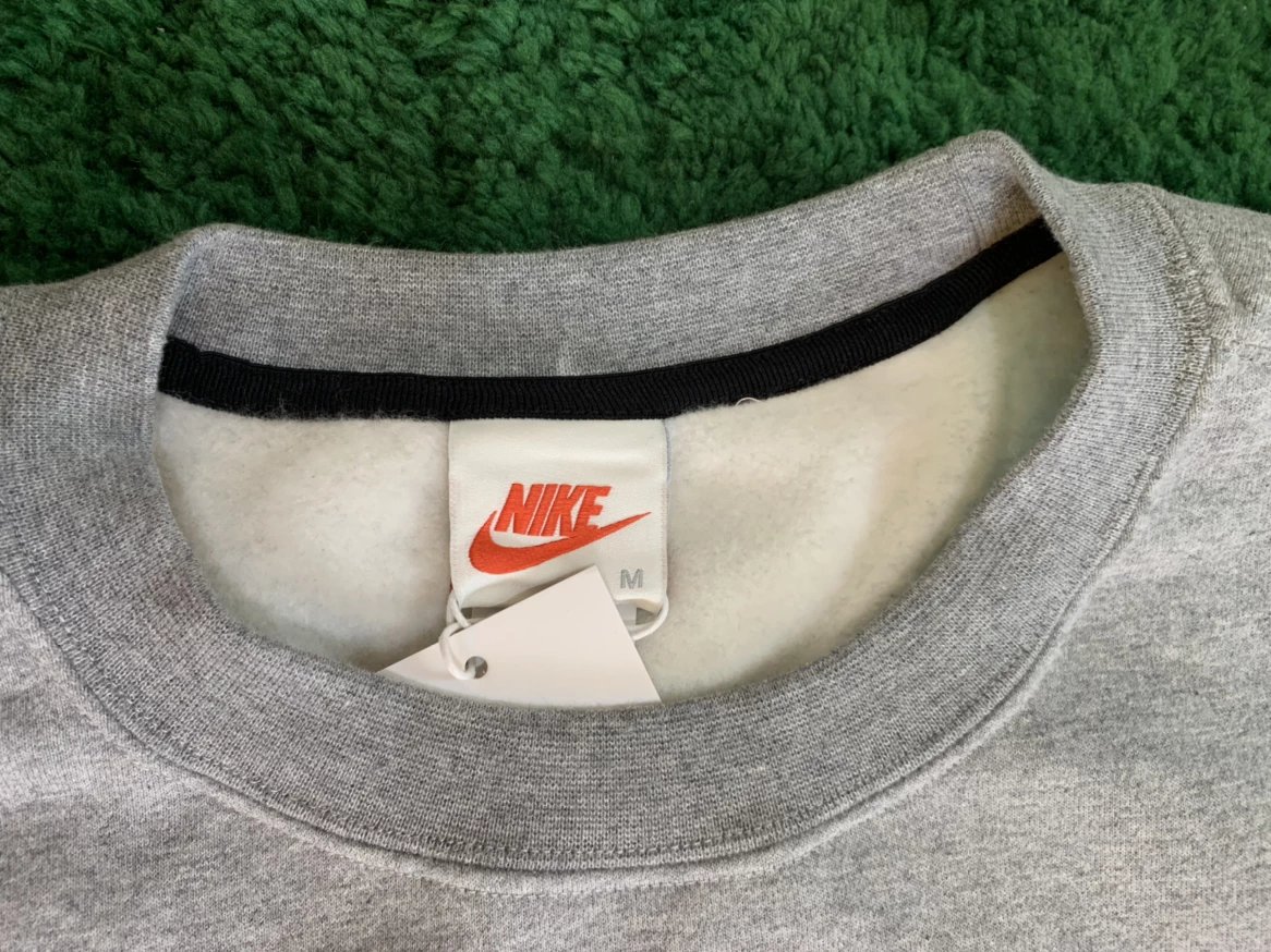 Nike Sportswear Crewneck Sweatshirt Gray Hoodie - 44