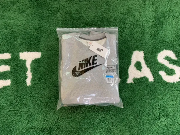 Nike Sportswear Crewneck Sweatshirt Gray Hoodie - 23