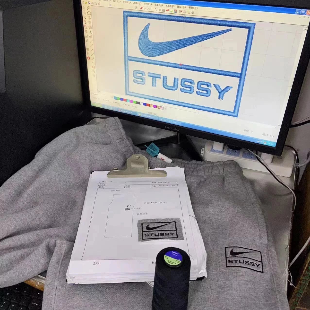 Nike Sportswear Crewneck Sweatshirt Gray Hoodie - 21