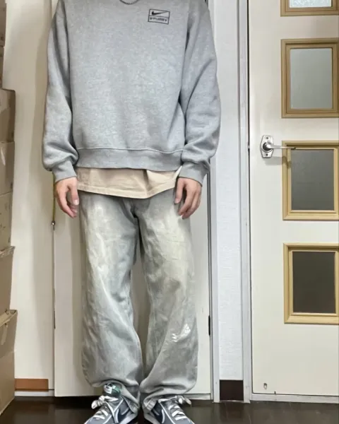 Nike Sportswear Crewneck Sweatshirt Gray Hoodie - 66