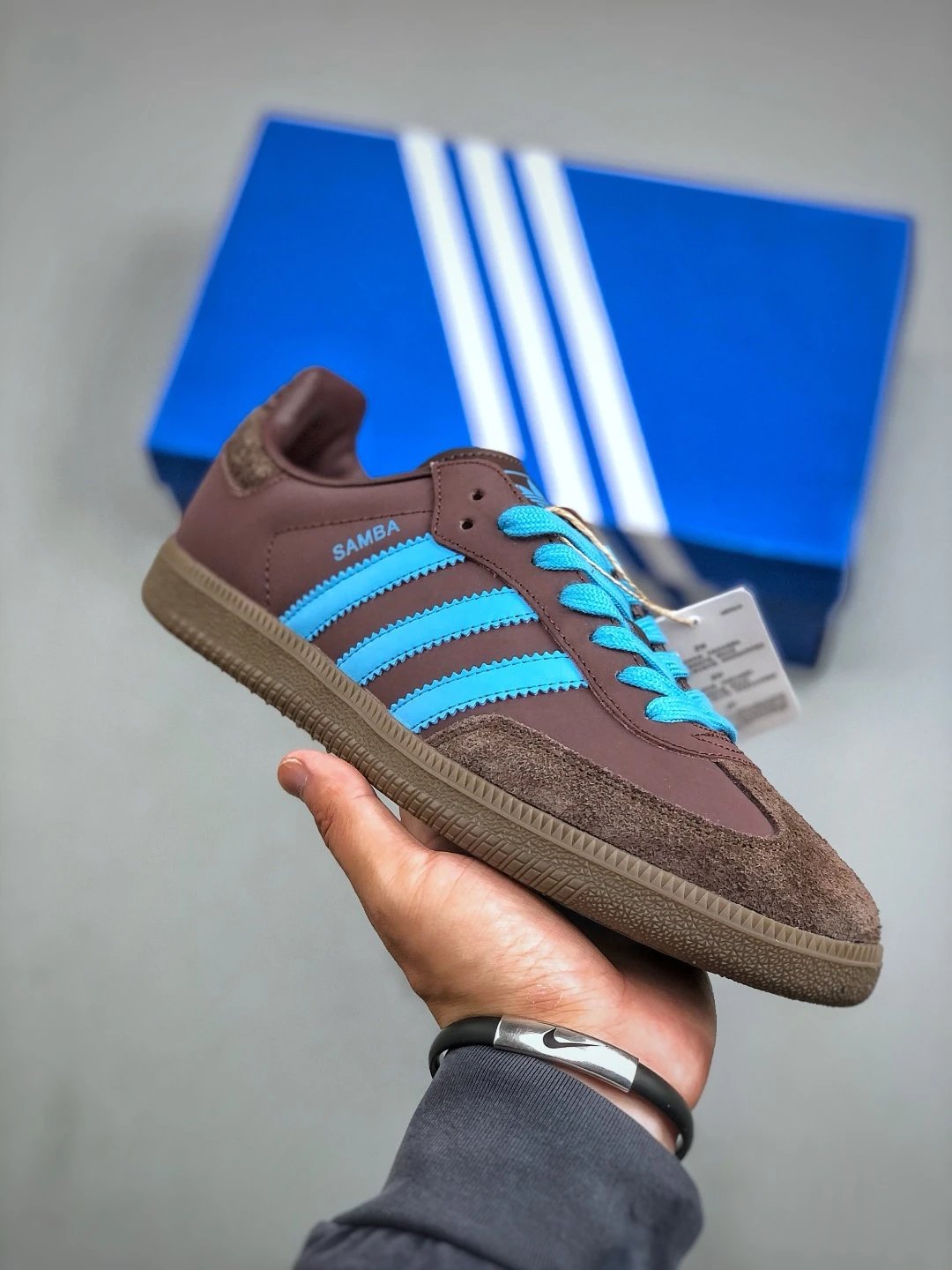Adidas Originals Samba OG 桑巴舞系列绅士德训足球风百搭低帮休闲运动板鞋 货号：JI2733 尺码：35-45（半）