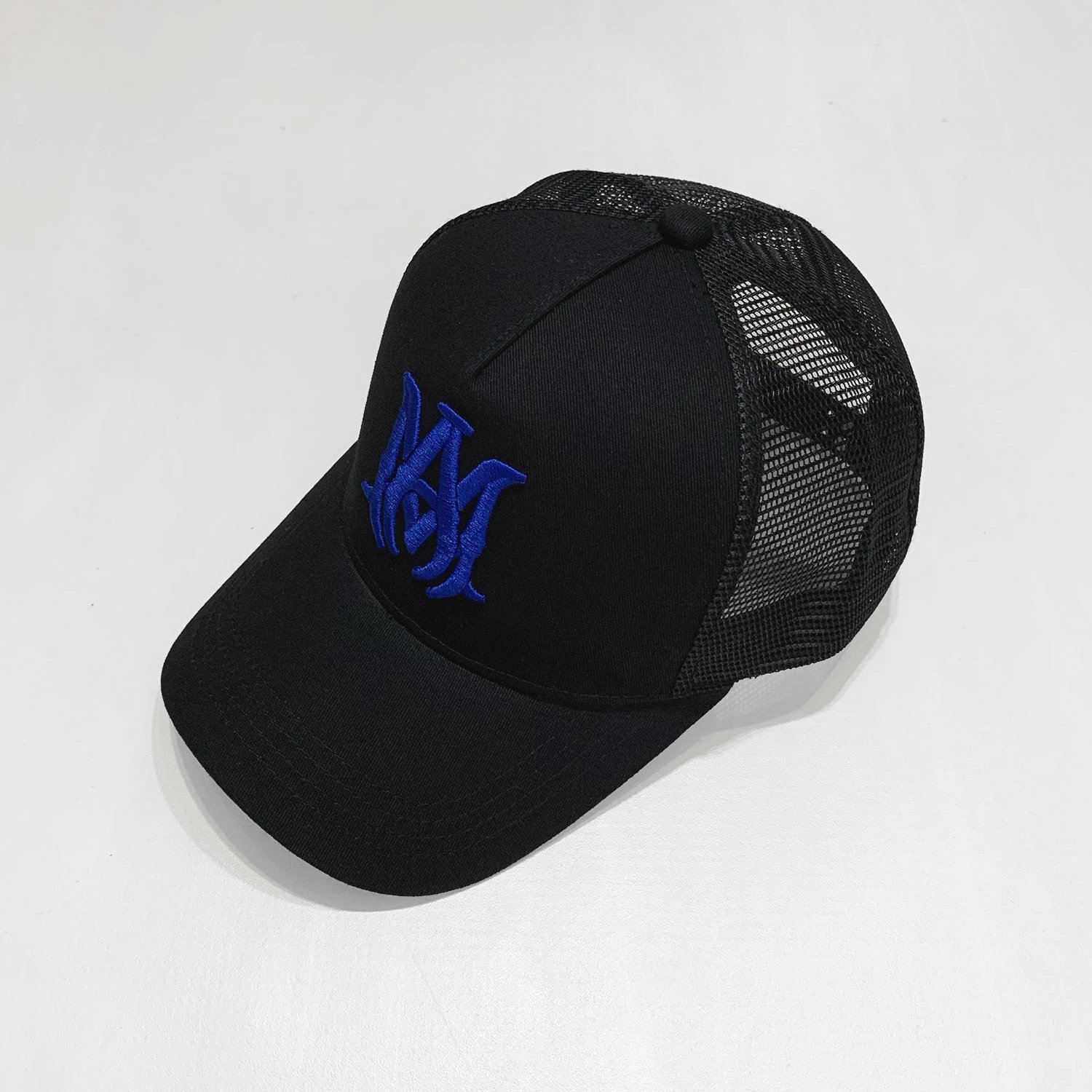 Black and blue letters