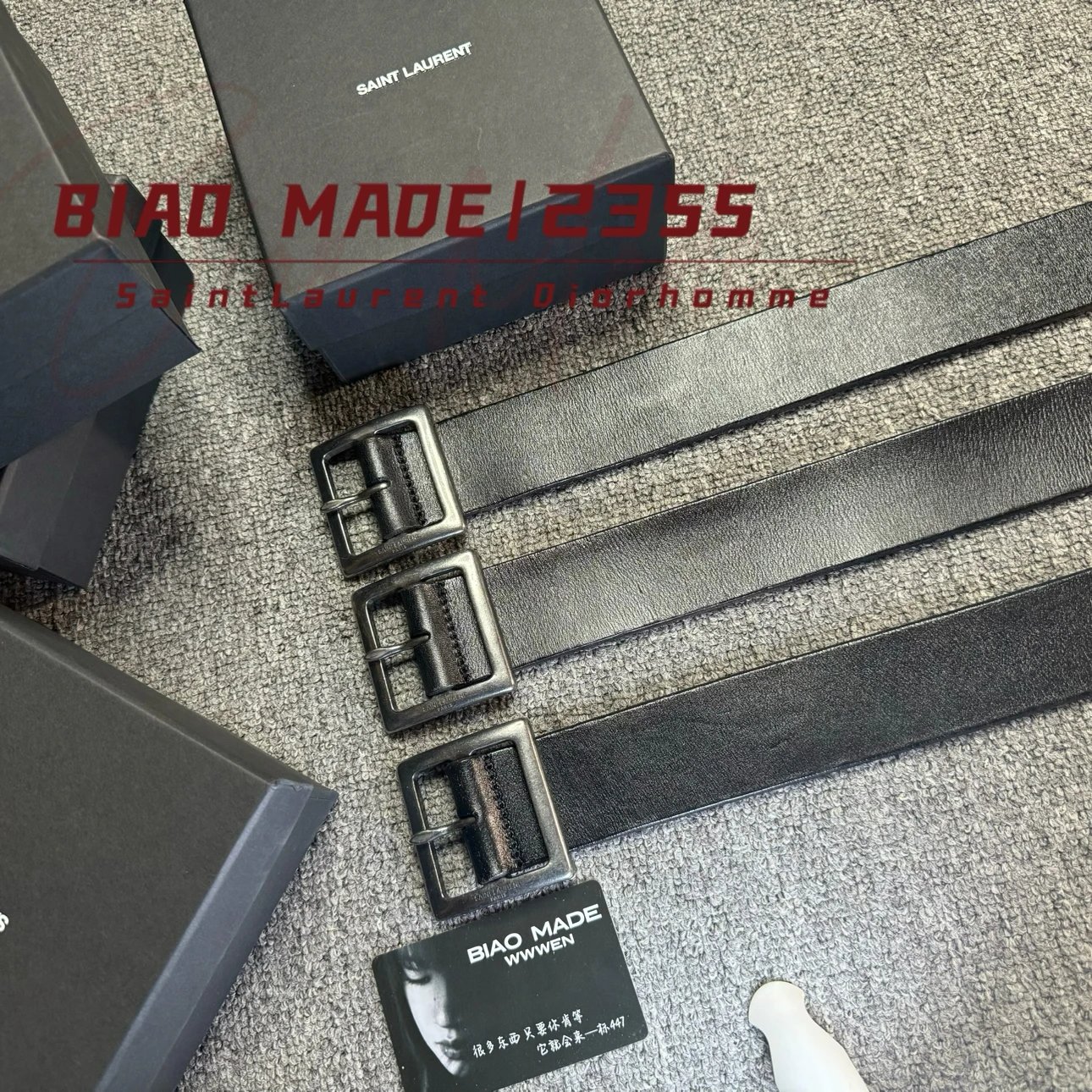 Saint Laurent Belt