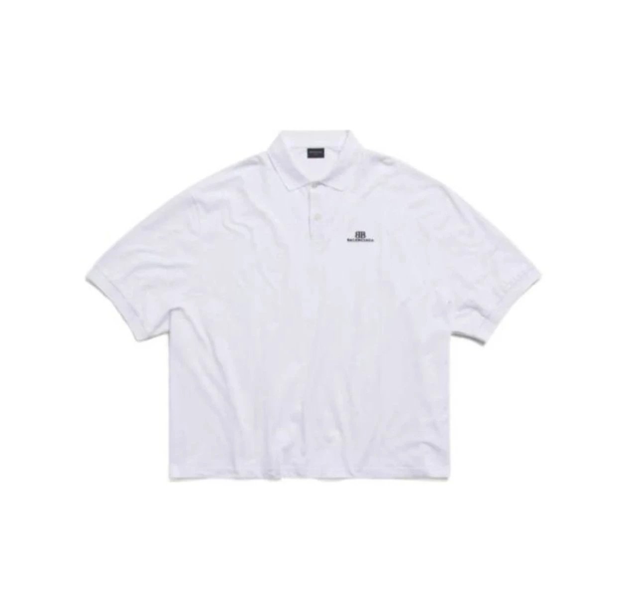 【 Hot Sale 】 Short sleeved pullover polo shirt in white