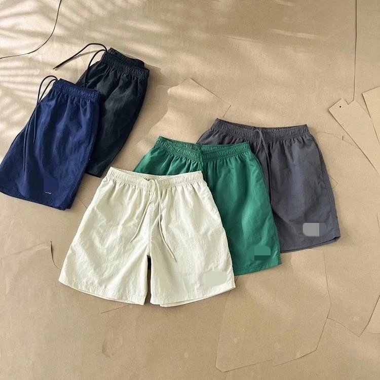 鱼纯色男士沙滩裤夏季短裤 1