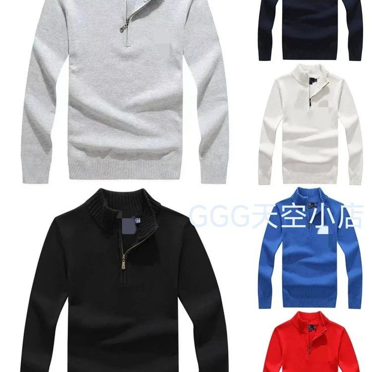R1半拉毛衣 男士毛衣