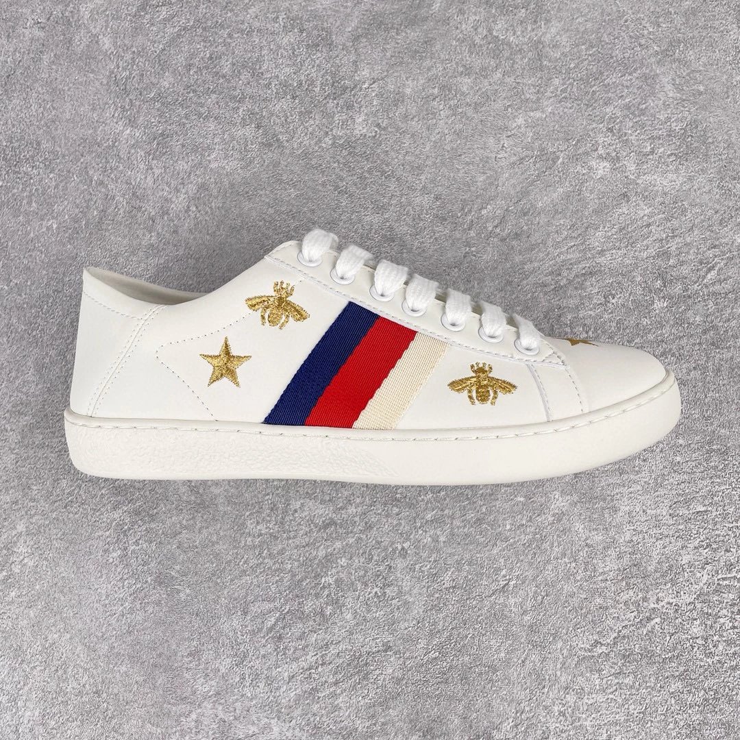 Gucci Ace Sneakers Multicolor Collaborations White Leather Sneakers - 39