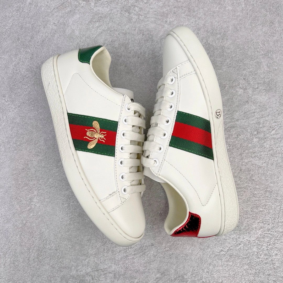 Gucci Ace Sneakers Multicolor Collaborations White Leather Sneakers - 77