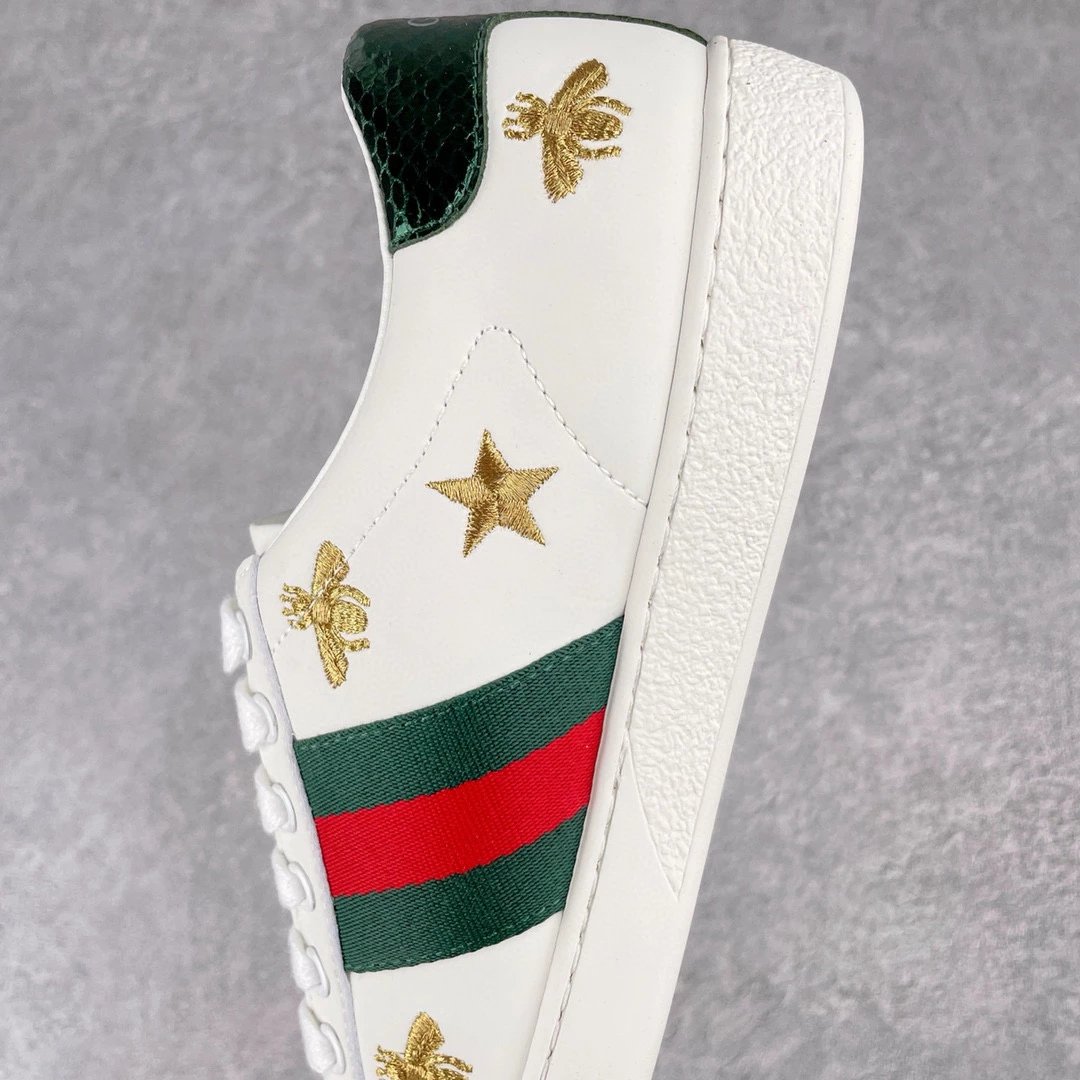 Gucci Ace Sneakers Multicolor Collaborations White Leather Sneakers - 36