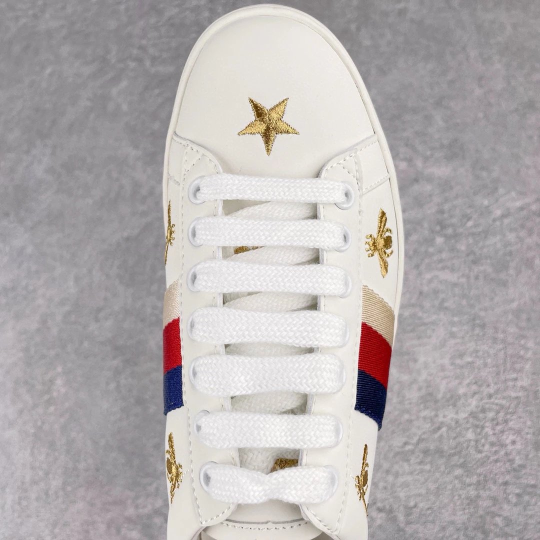 Gucci Ace Sneakers Multicolor Collaborations White Leather Sneakers - 42