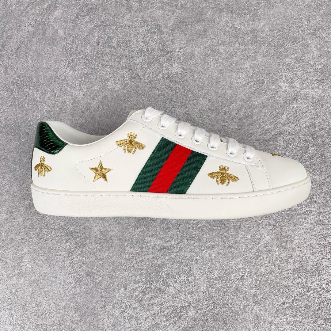 Gucci Ace Sneakers Multicolor Collaborations White Leather Sneakers - 30