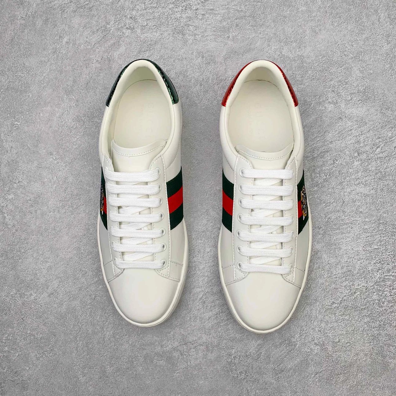Gucci Ace Sneakers Multicolor Collaborations White Leather Sneakers - 22