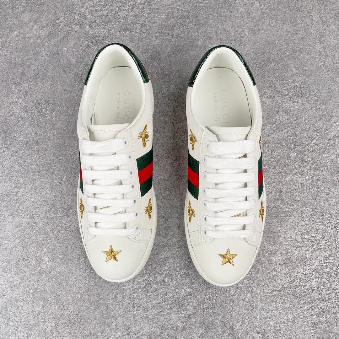 Gucci Ace Sneakers Multicolor Collaborations White Leather Sneakers - 31
