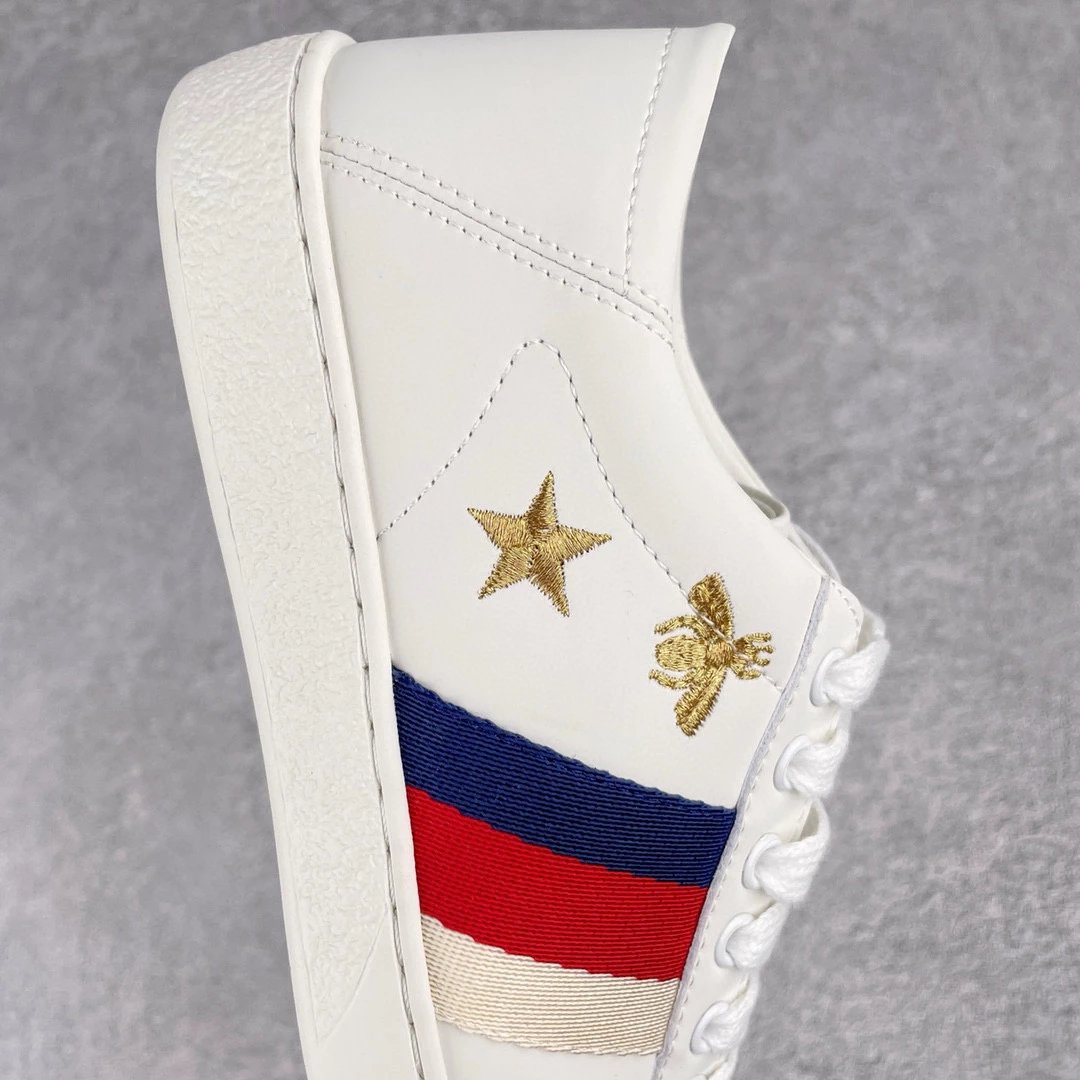 Gucci Ace Sneakers Multicolor Collaborations White Leather Sneakers - 44