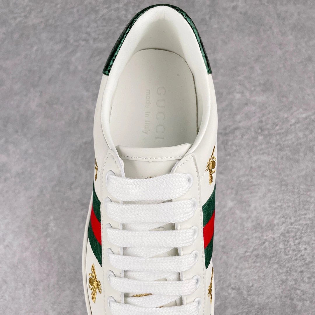 Gucci Ace Sneakers Multicolor Collaborations White Leather Sneakers - 34